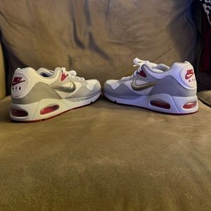 Brand NEW Nike shoes. The colors are plum with light gray.